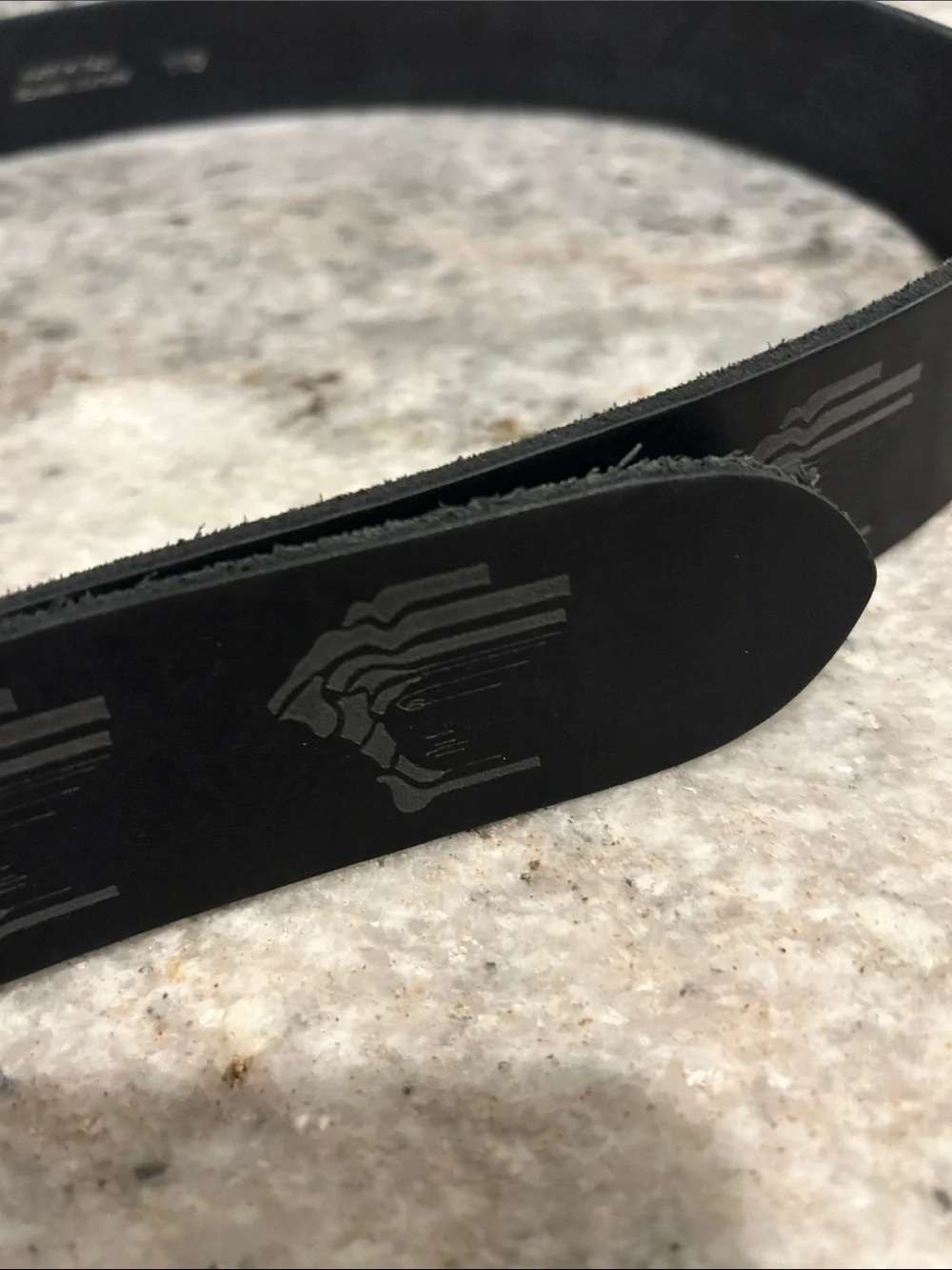 Versace Black Leather Belt with Silver Buckle